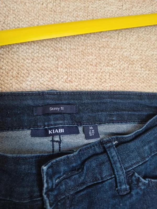 Kiabi Jean Skinny Azul Cru Tamanho 36 – photo 8